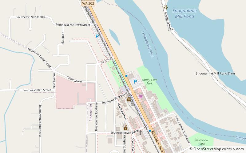 railroad community park snoqualmie location map
