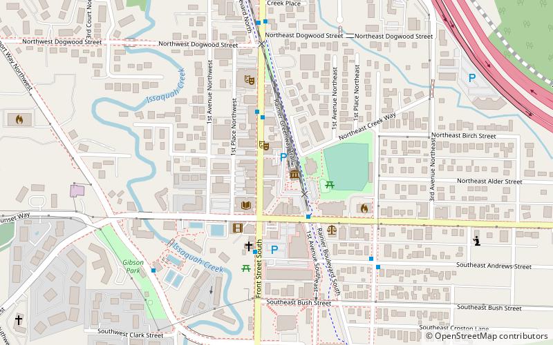 Issaquah Valley Trolley location map