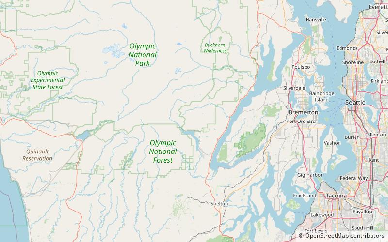 Mount Washington location map