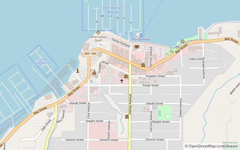 Sidney Art Museum location map