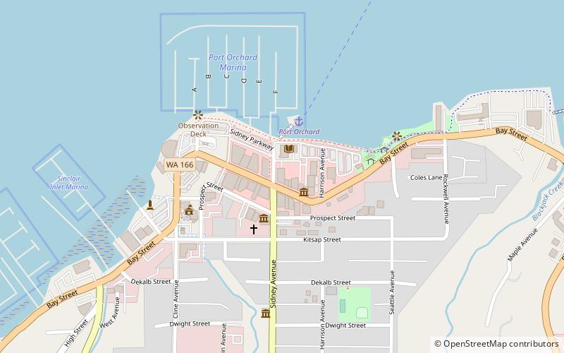 Kitsap Regional Library Port Orchard location map