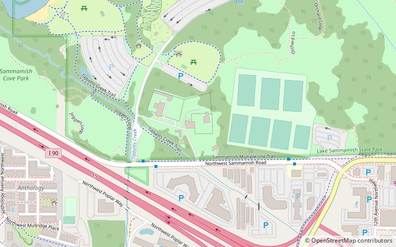 Park Stanowy Friends of Lake Sammamish location map