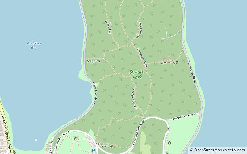 Seward Park location map