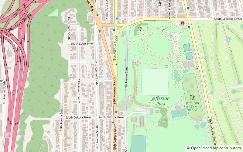 Beacon Food Forest location map