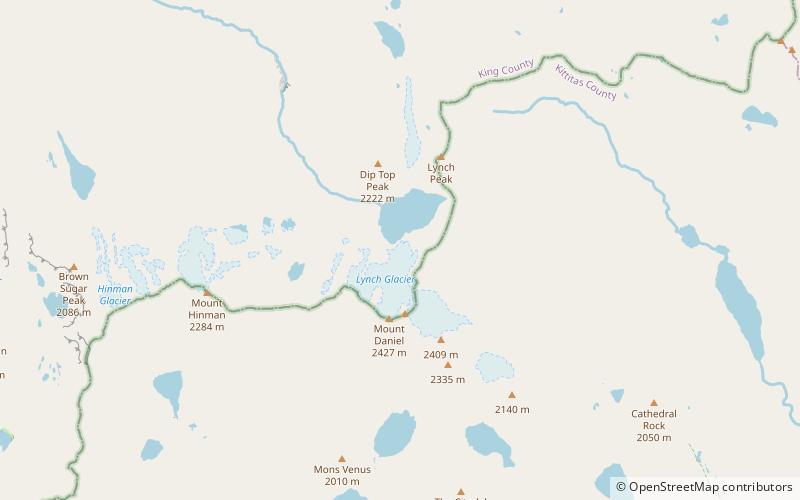 Lynch Glacier location map