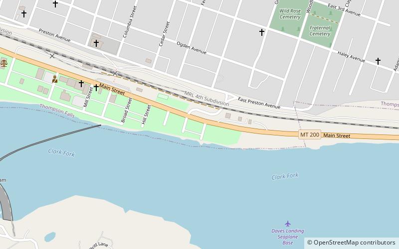 ioof lodge thompson falls location map