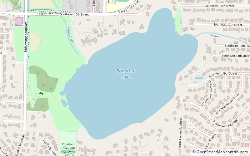 Phantom Lake location map