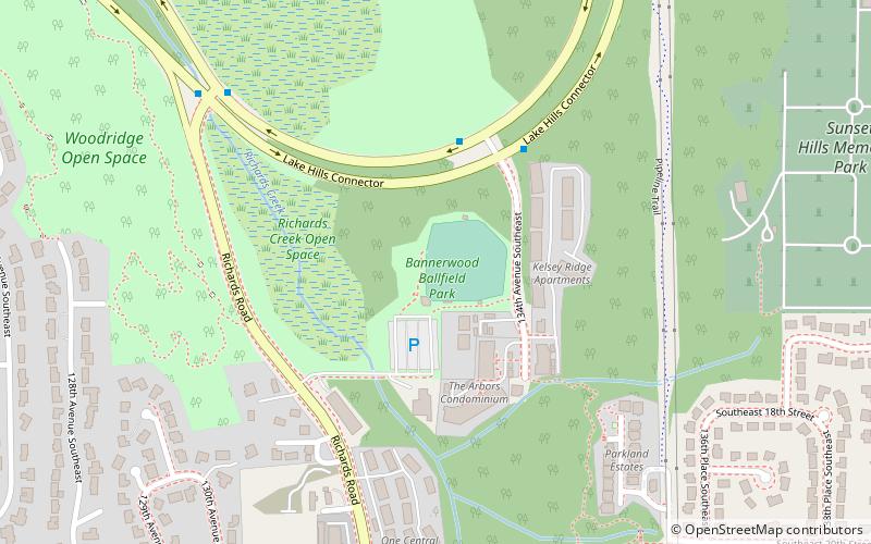 bannerwood park bellevue location map