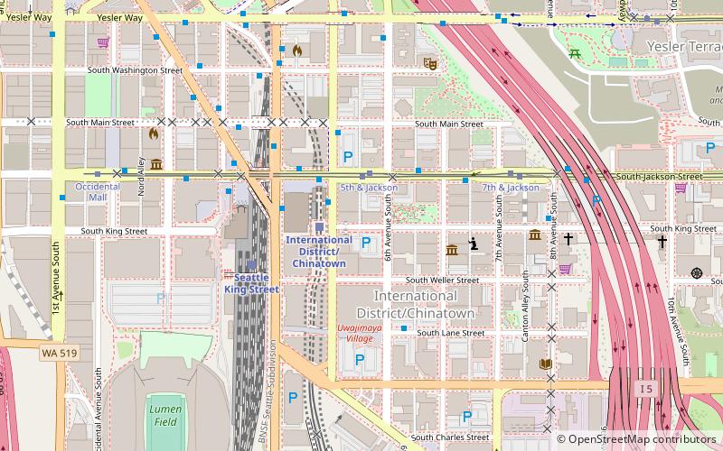 Historic Chinatown Gate location map