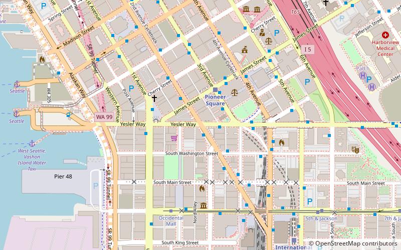 Yesler Way location map