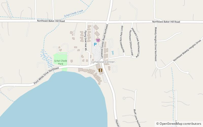 lynwood theatre ile de bainbridge location map