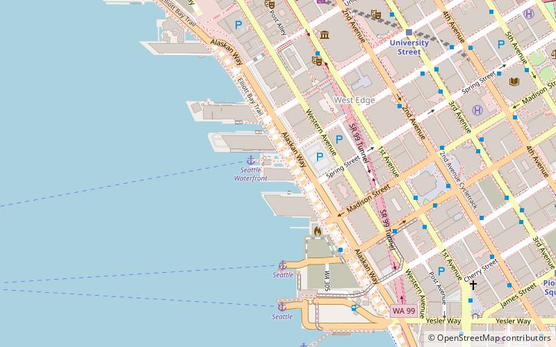 Pier 55 location map