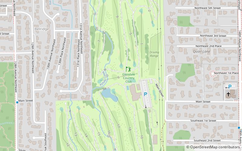 Glendale Country Club - Location location map