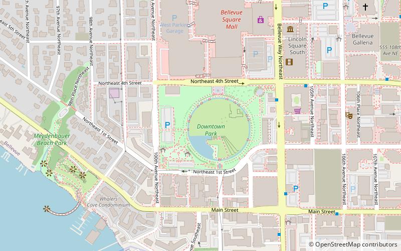 Downtown Park location map