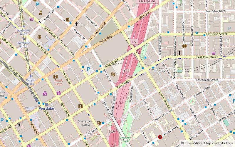 Paramount Theatre location map