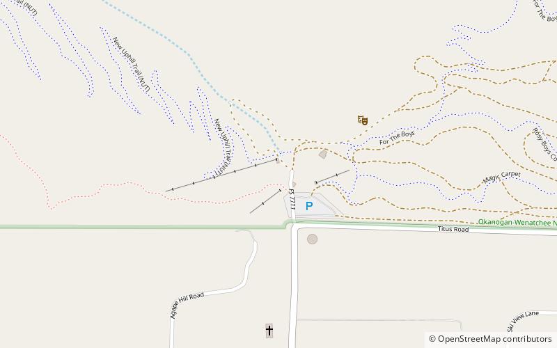 Leavenworth Ski Hill location map