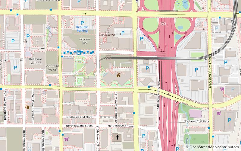 Bellevue City Hall location map