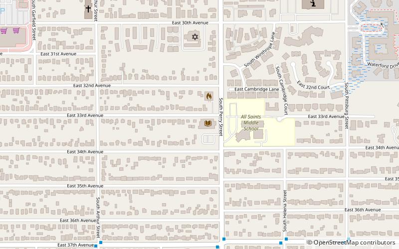 Spokane Public Library South Hill location map