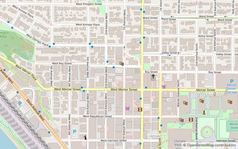 Lower Queen Anne location map