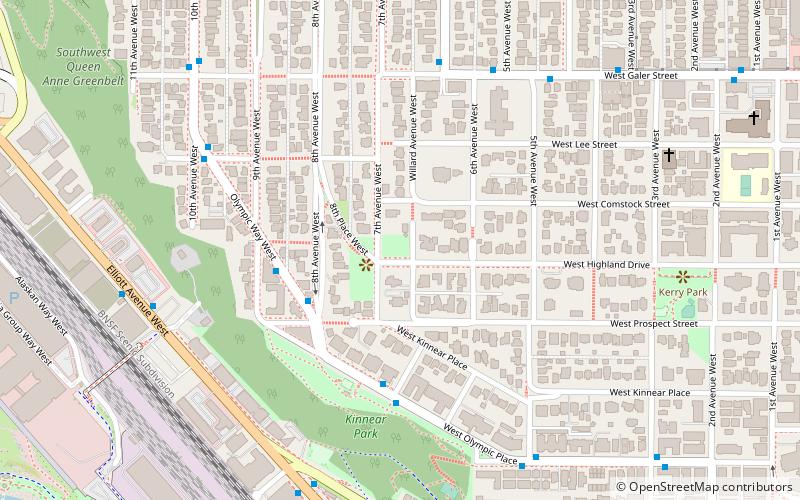 Parsons Gardens location map