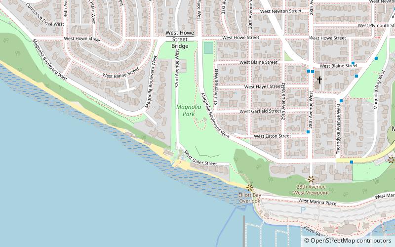 magnolia park seattle location map