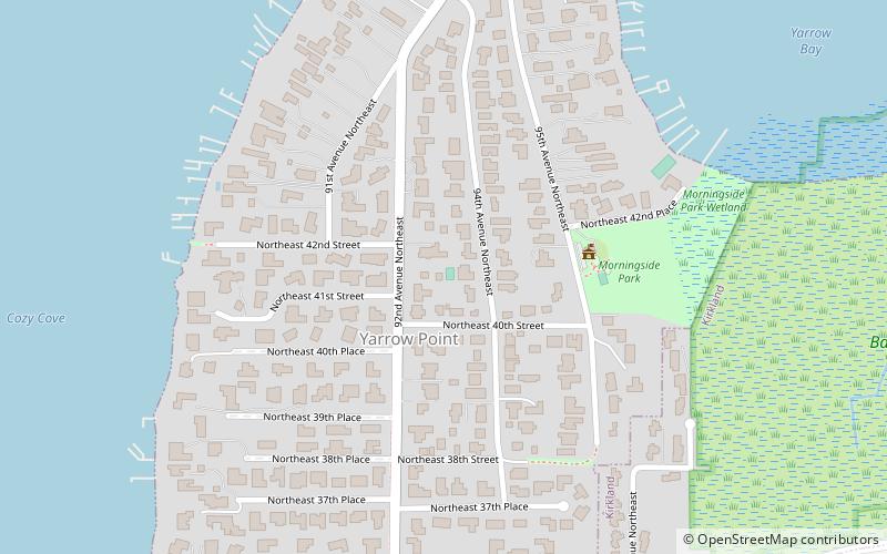 Yarrow Point location map