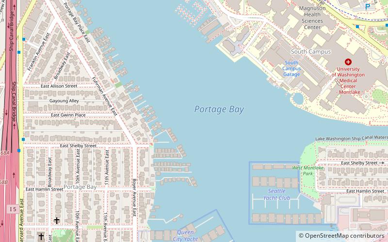 Portage Bay location map