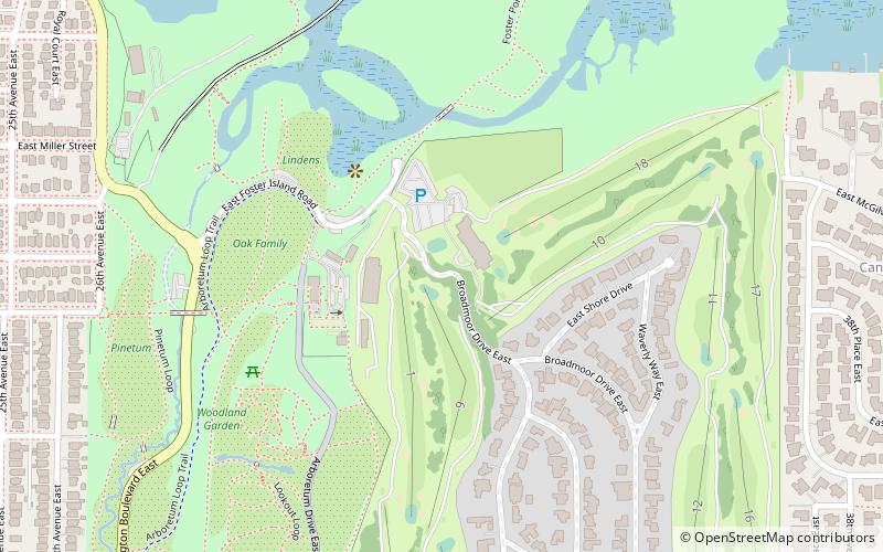 Broadmoor Golf Club location map
