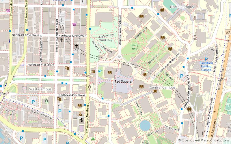 Odegaard Undergraduate Library location map