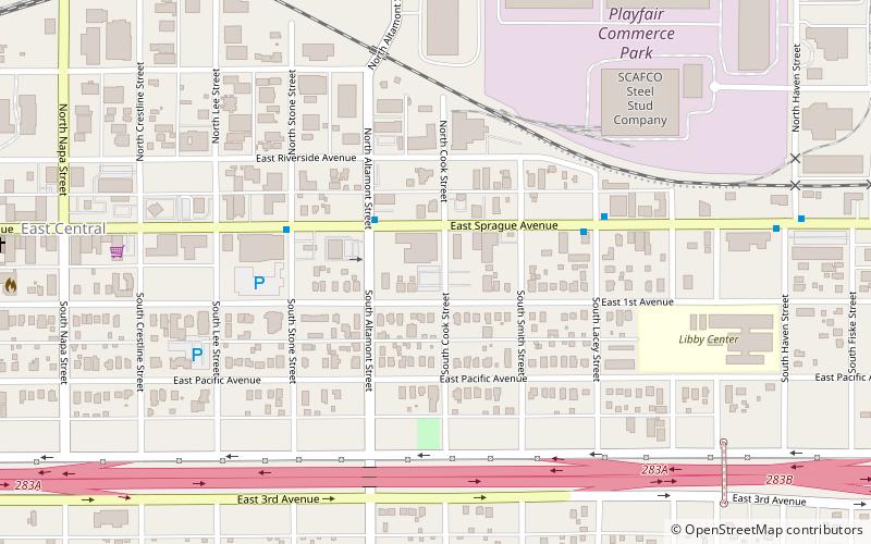 Spokane Public Library - East Side Branch location map