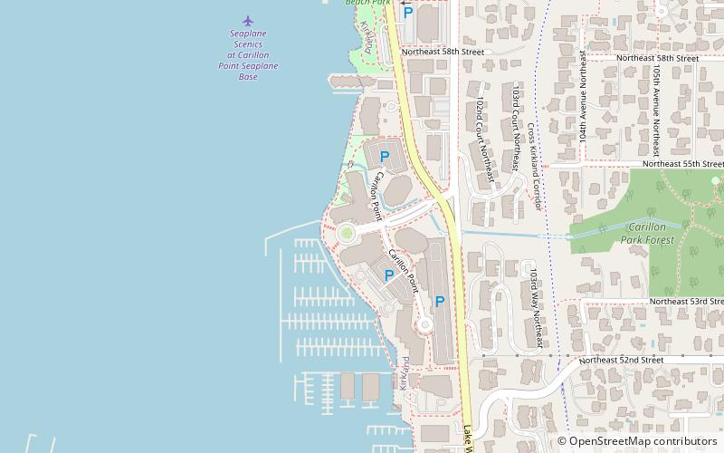 kirkland concours delegance location map