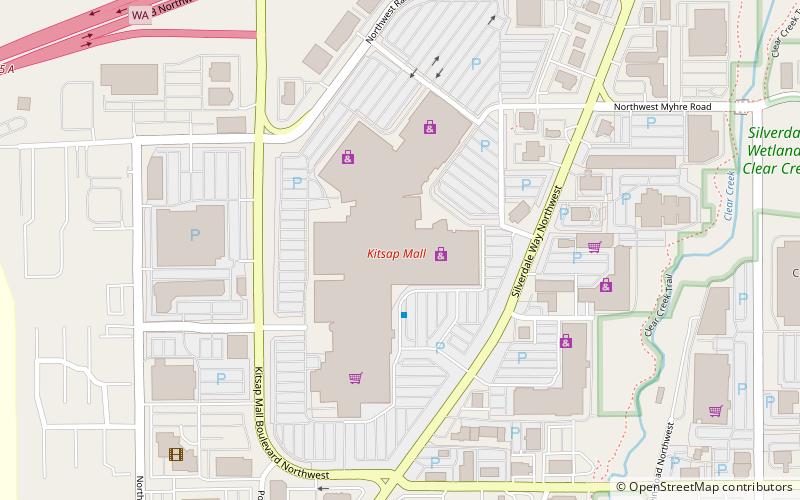 Kitsap Mall location map