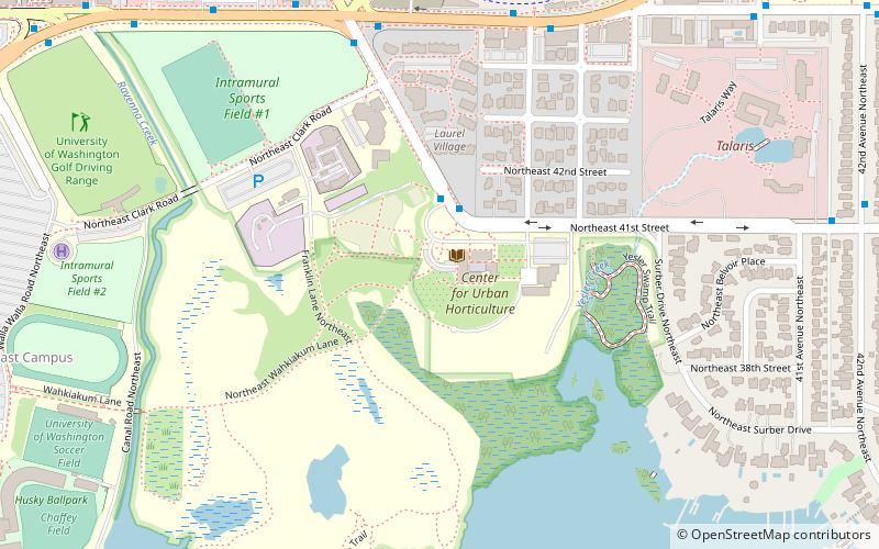 Union Bay Natural Area location map