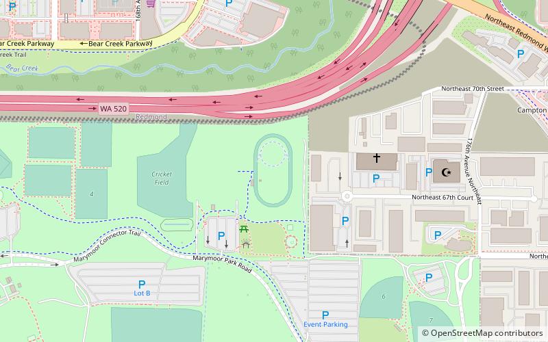 Jerry Baker Memorial Velodrome location map