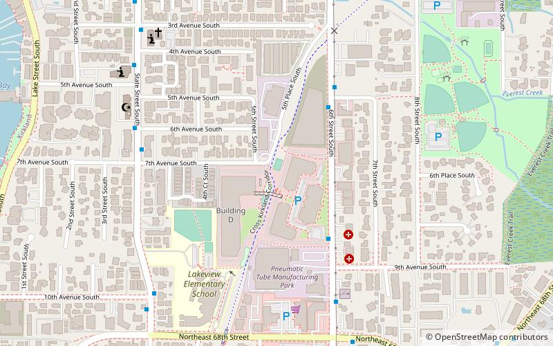 Cross Kirkland Corridor location map