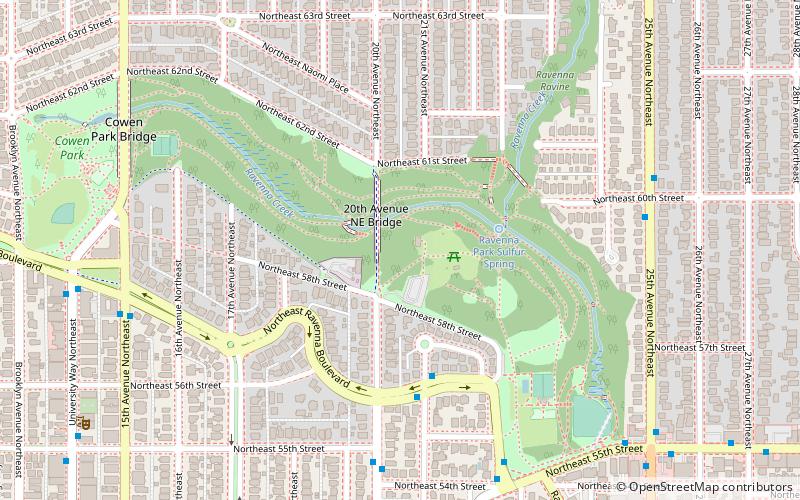 Ravenna Park location map