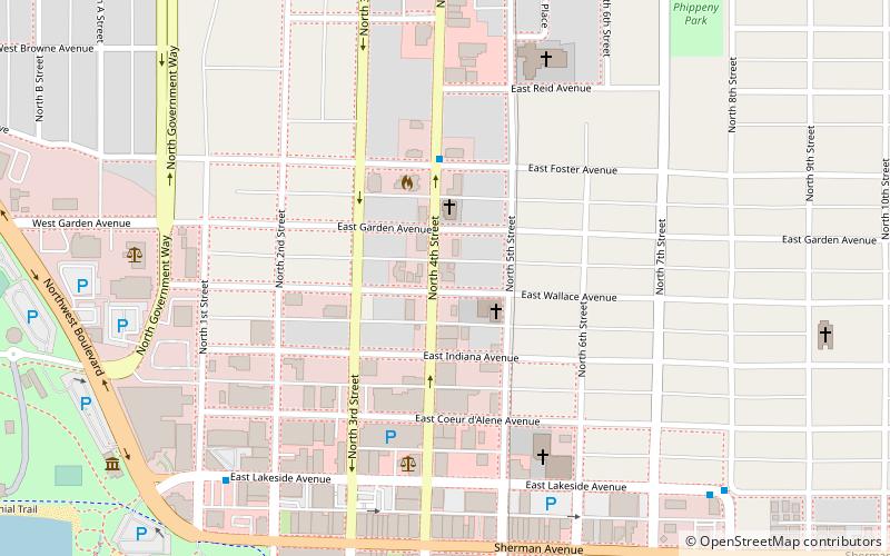 Harvey M. Davey House location map