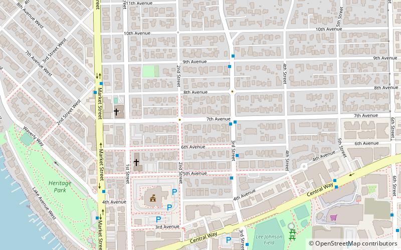 Dr. Trueblood House location map