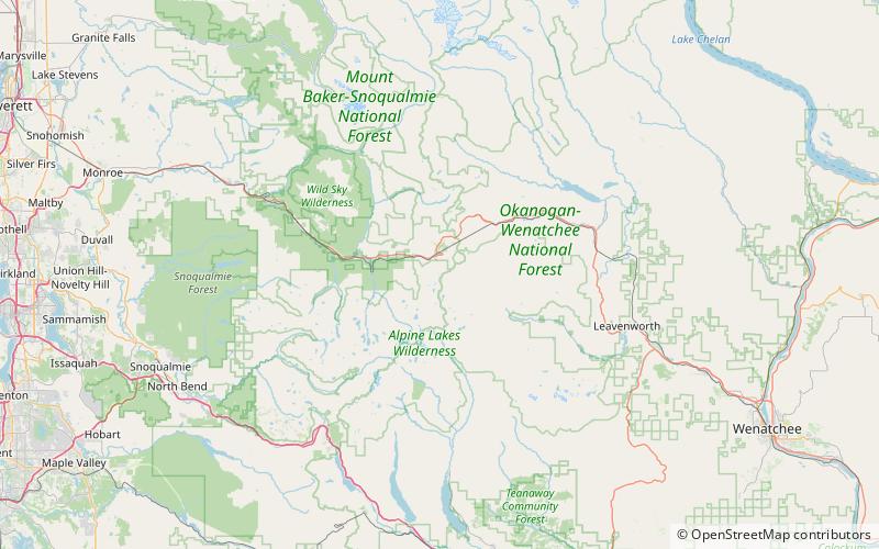 Lake Murphy location map
