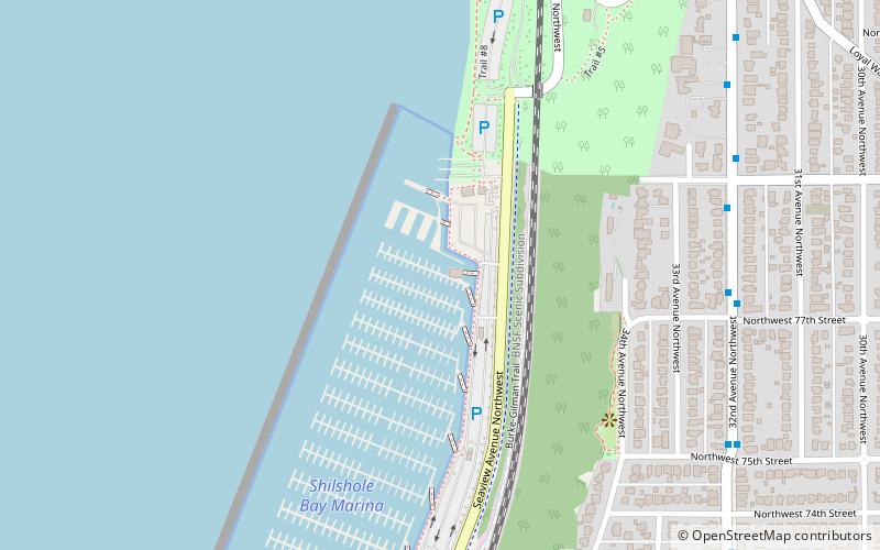 corinthian yacht club of seattle location map