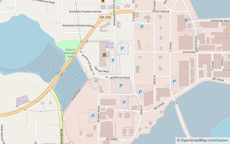 DSRV Mystic location map