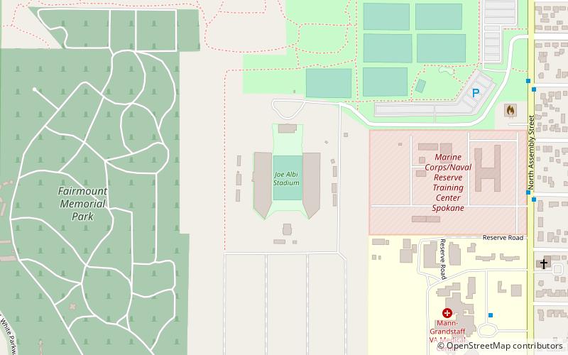 Joe Albi Stadium location map