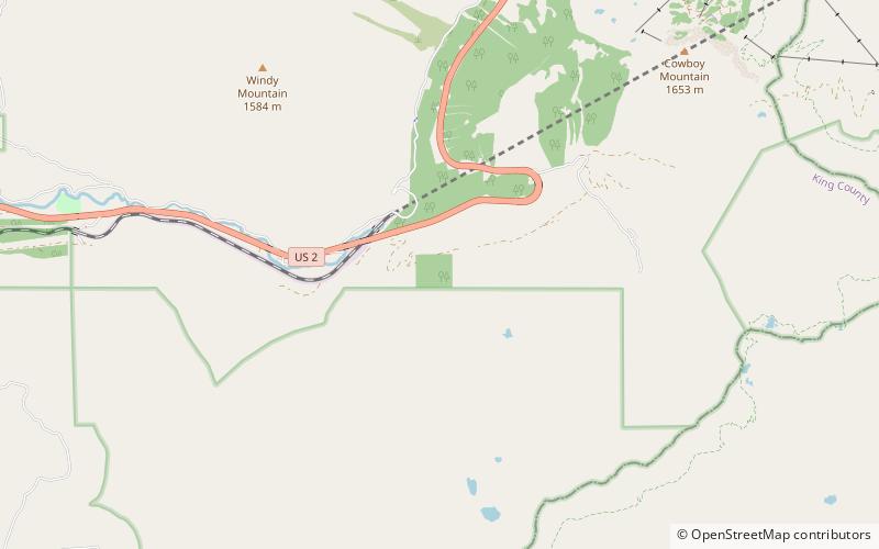 Scenic Hot Springs location map