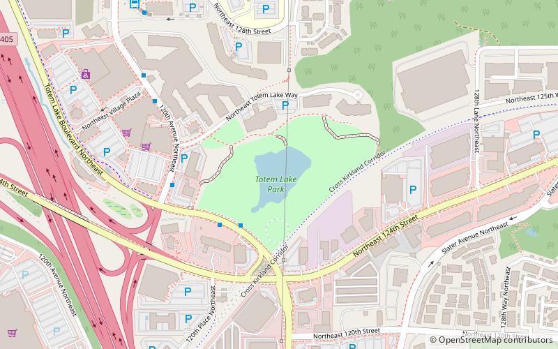 Totem Lake location map