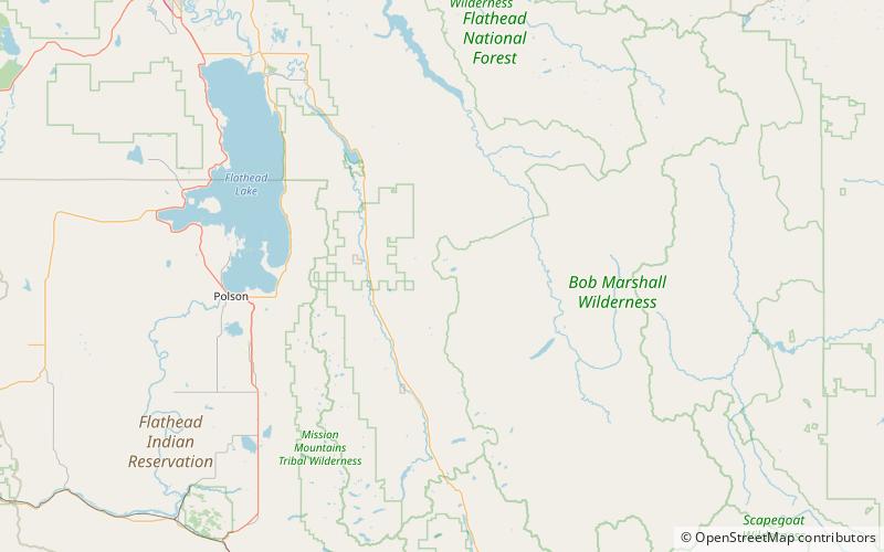 Swan Glaciers location map