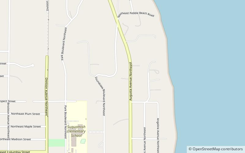 Port Madison Indian Reservation location map