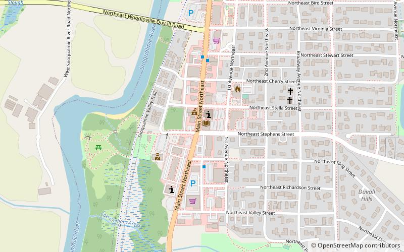 Duvall Library location map