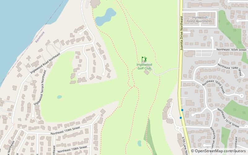 inglewood golf club kenmore location map