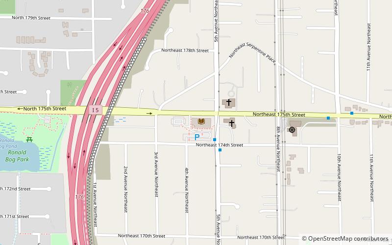 Friends of Shoreline Library location map