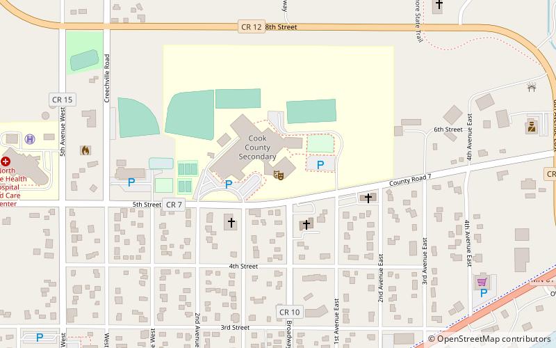 grand marais playhouse location map
